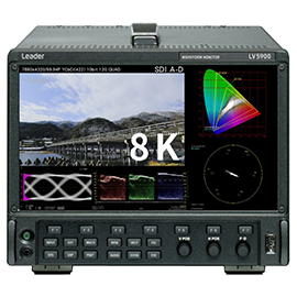 14 8K的SDI波形監視器LV5900